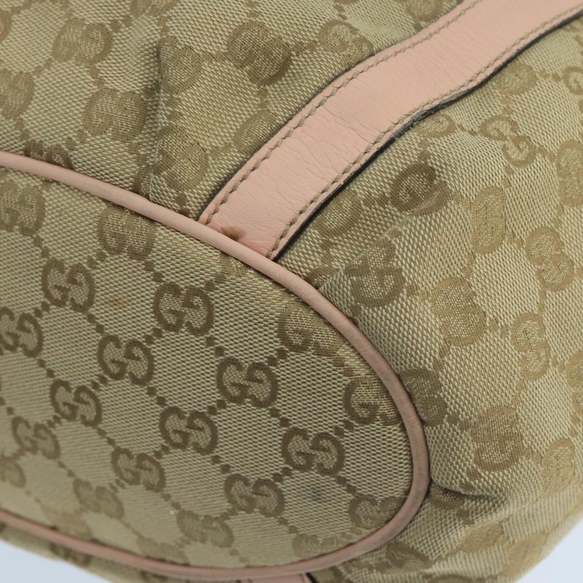 GUCCI GG Canvas Tote Bag Beige - 12