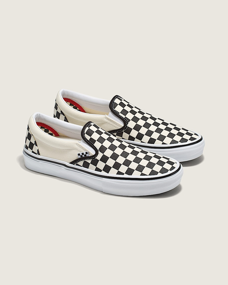 Vans Skate Slip-On Checkerboard Shoe outlook