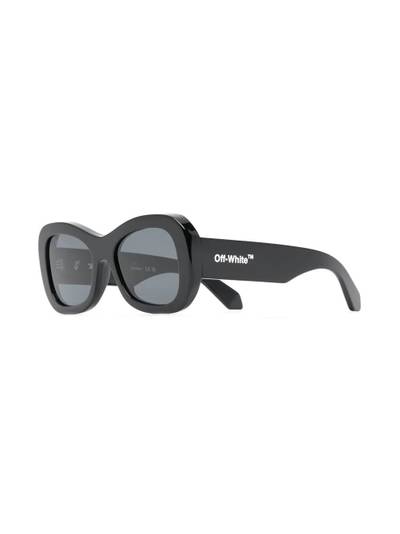 Off-White oval-frame sunglasses outlook