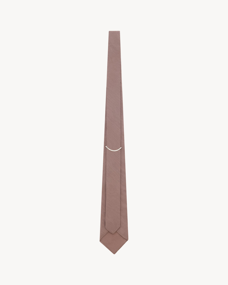 SAINT LAURENT WIDE TIE IN SILK GROSGRAIN outlook