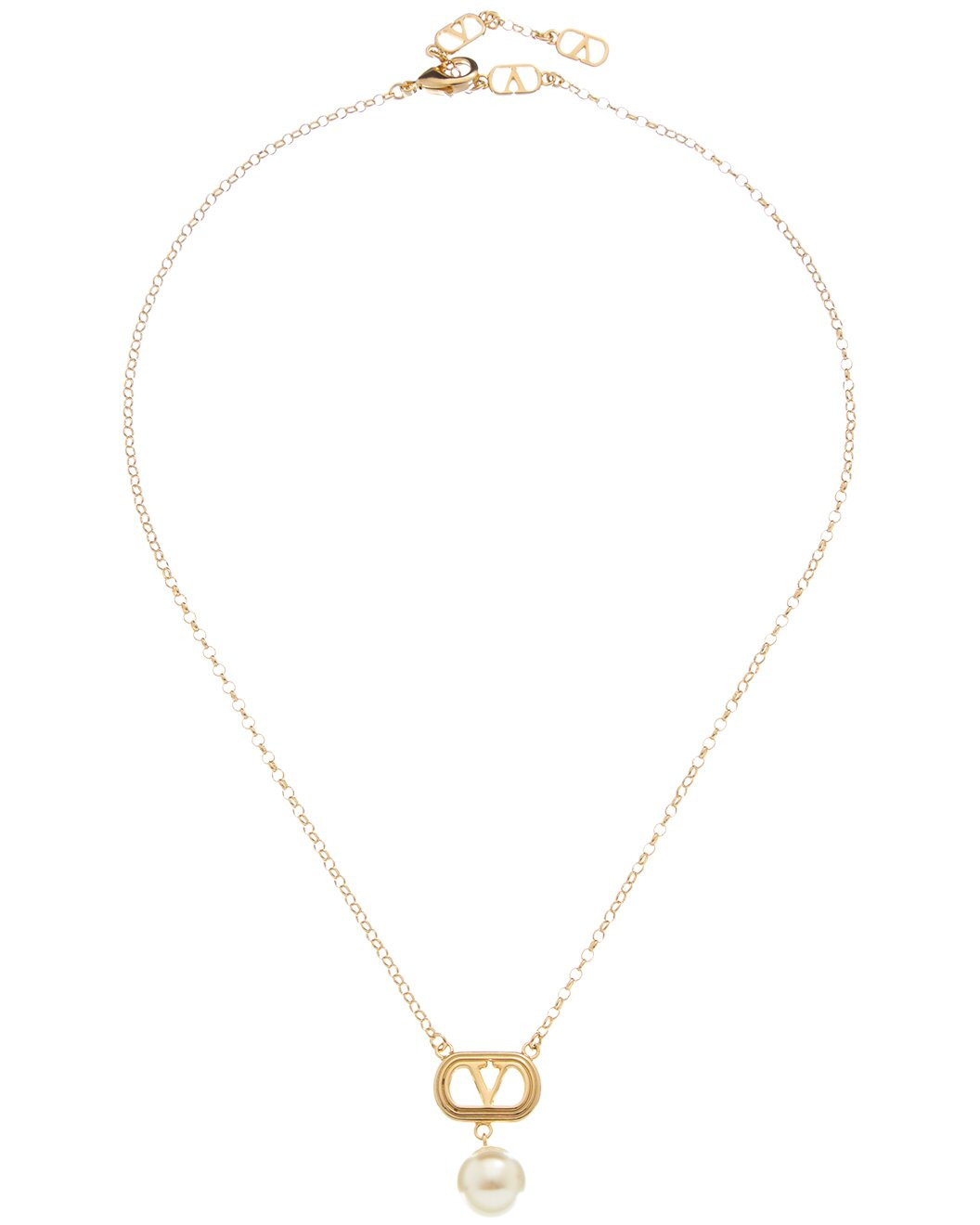 Valentino VLogo Pendant Necklace - 2