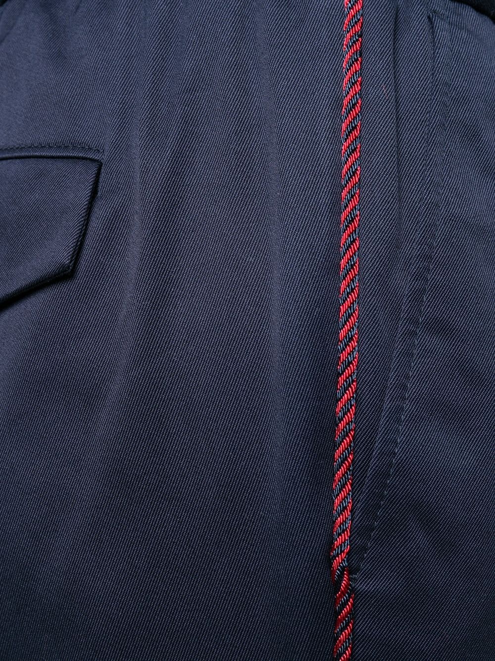 web detail trousers - 5