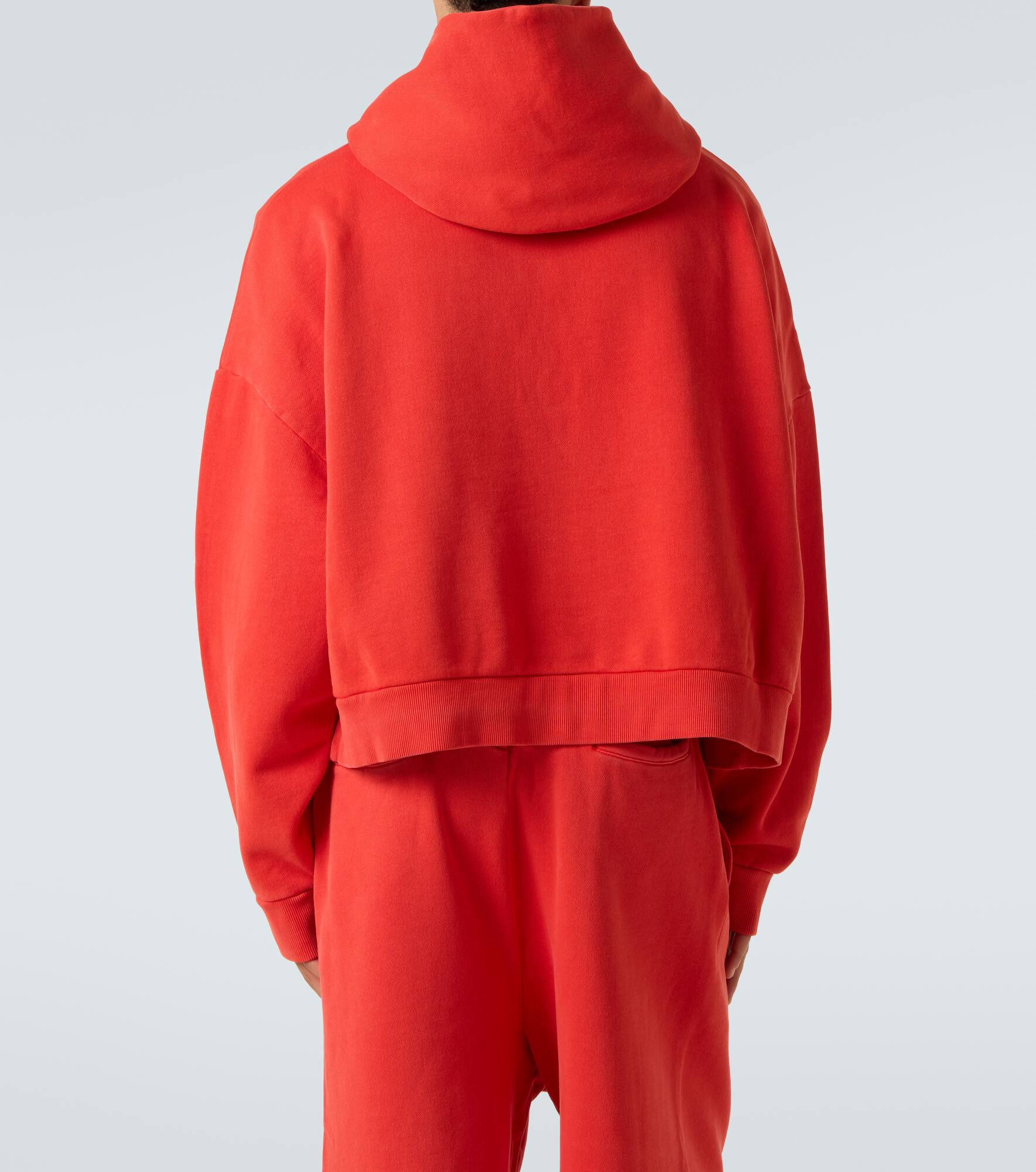 Cotton jersey hoodie - 4