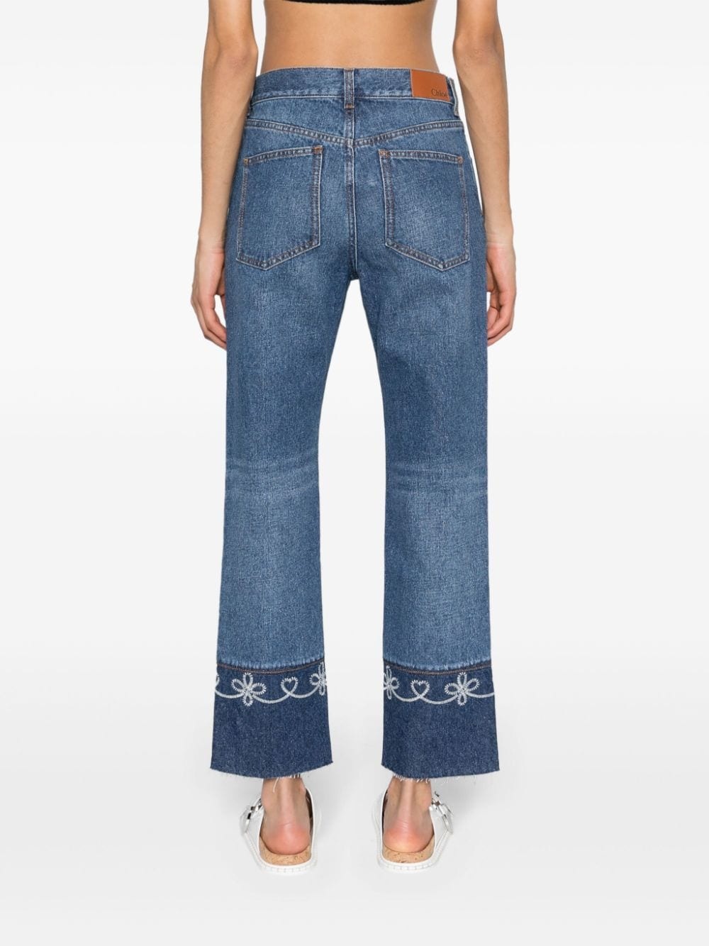 Masaya mid-rise cropped jeans - 4