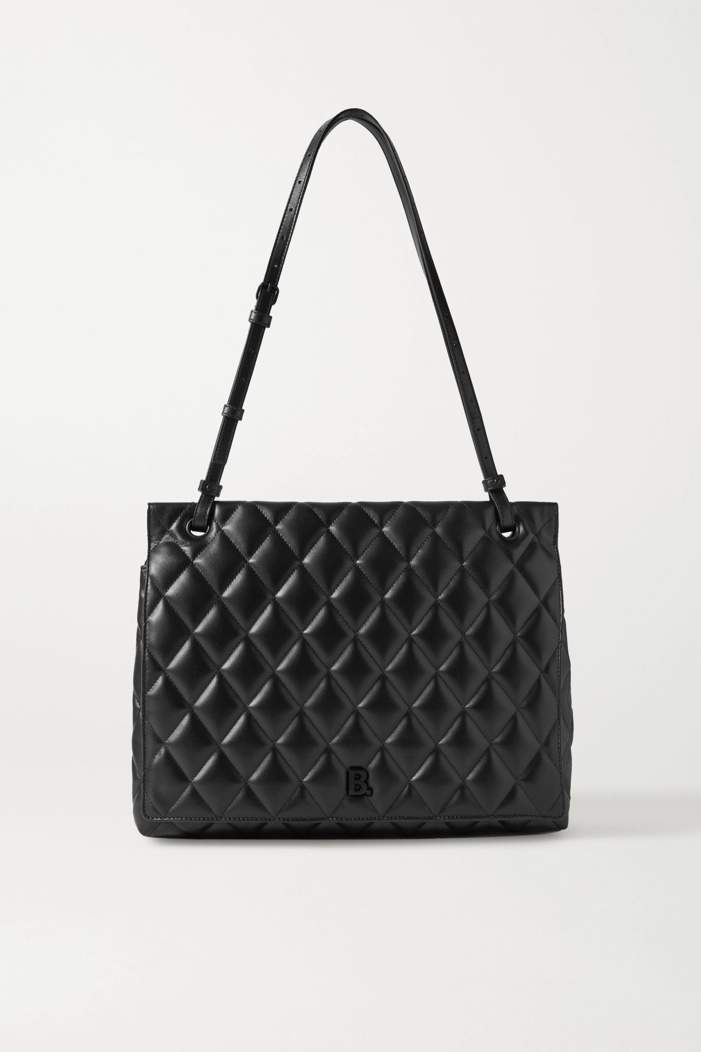 Touch quilted leather shoulder bag - 1