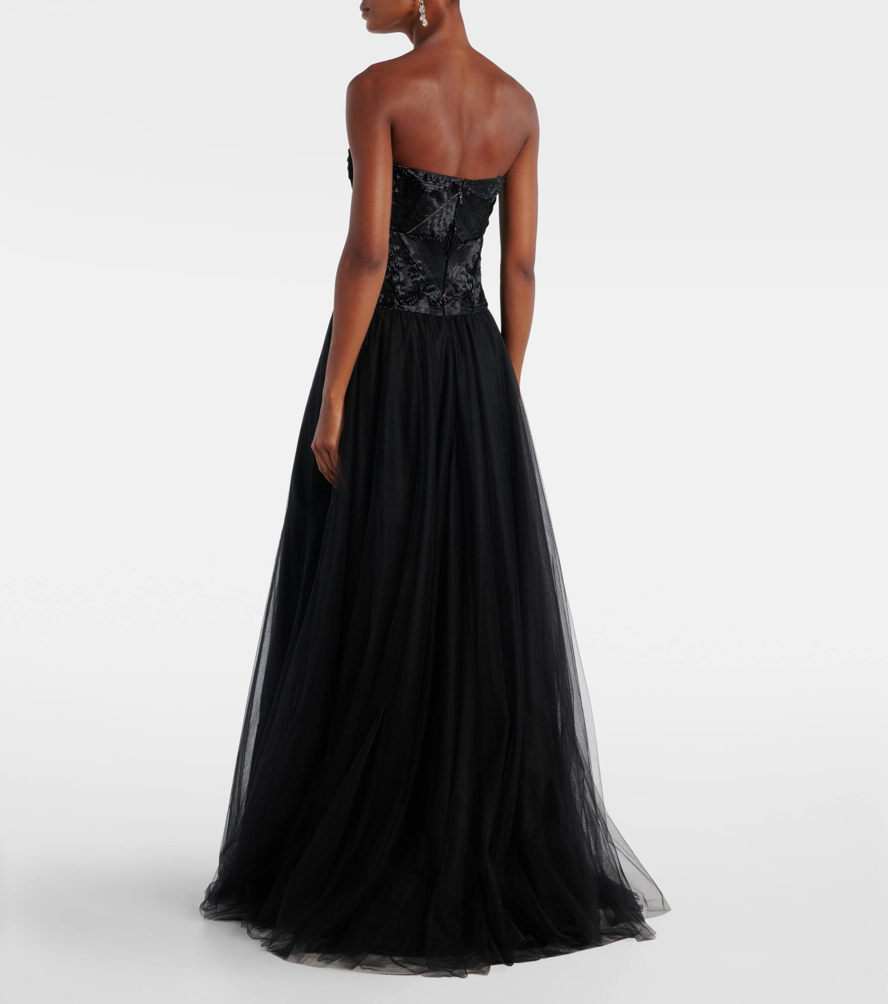 Tulle bustier gown - 3