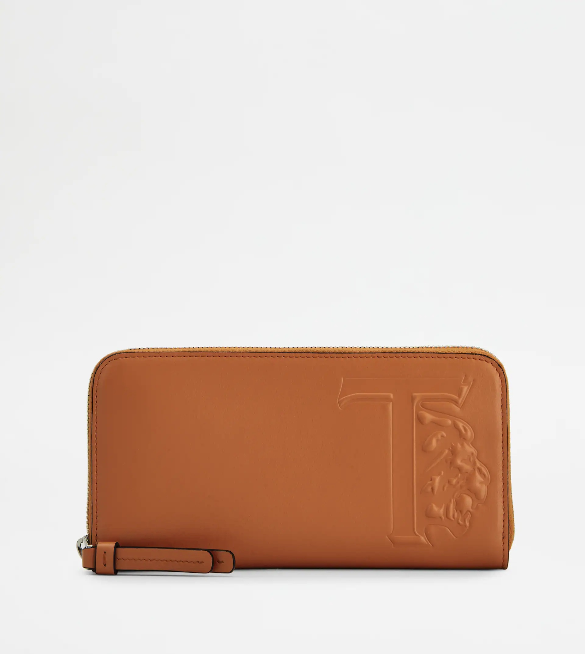 WALLET IN LEATHER - BROWN 1