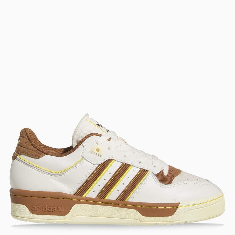 Rivarly 86 Low white/brown trainer - 1