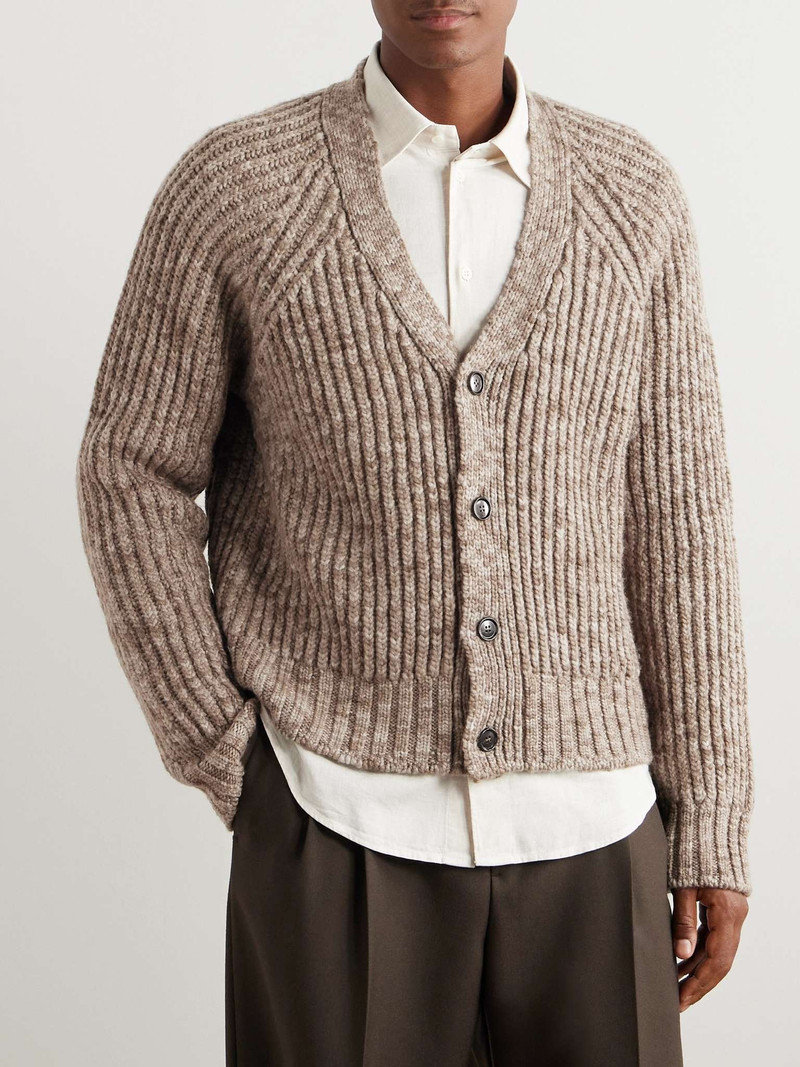 Ribbed Wool Cardigan 4