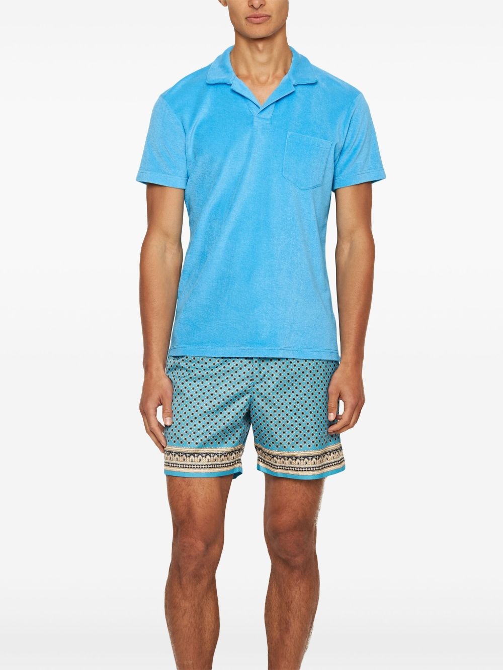 Terry polo shirt - 2