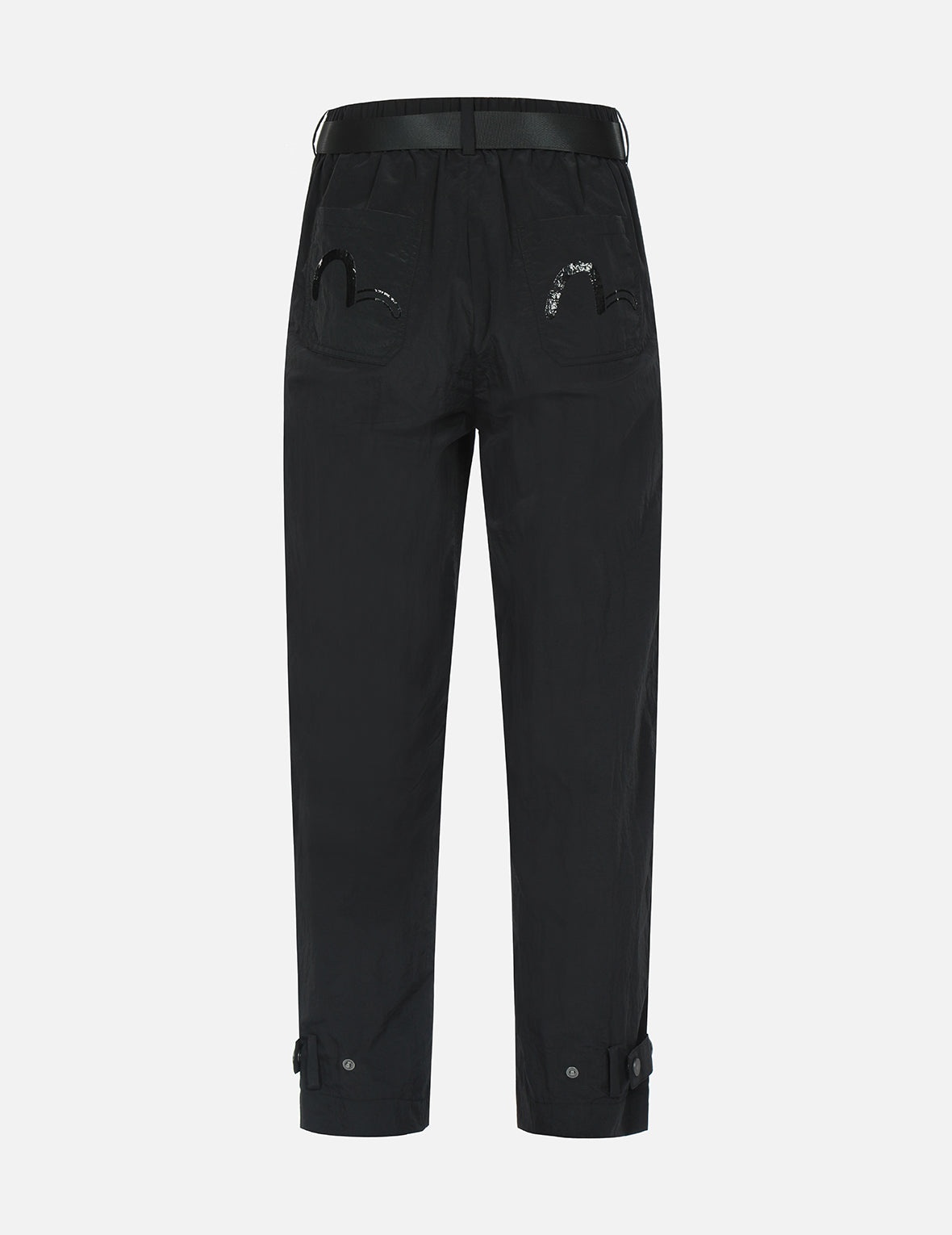 Belted Cuff Tapered Pants - 2