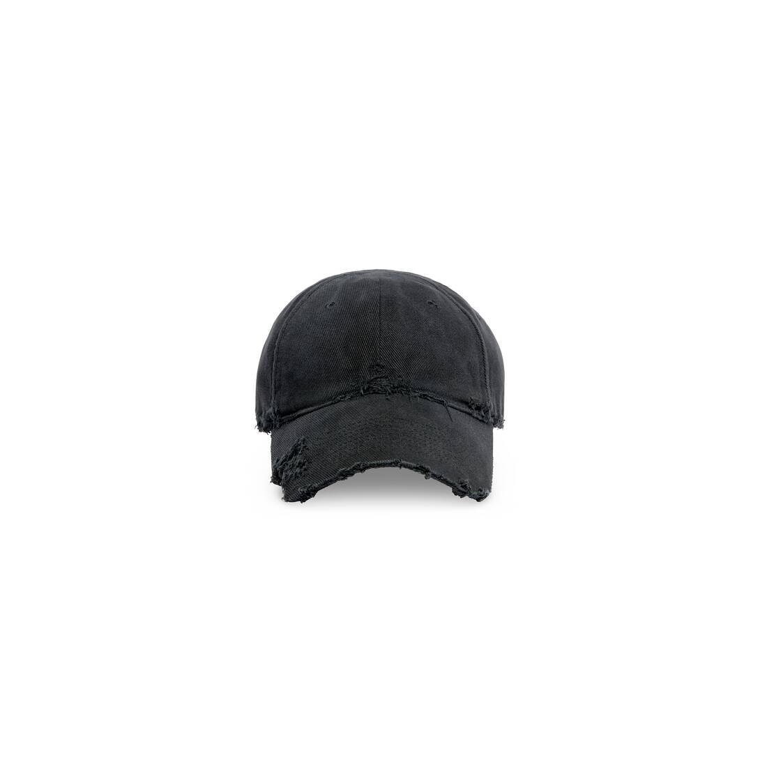 BALENCIAGA Dog Bite Cap in Black Faded | REVERSIBLE