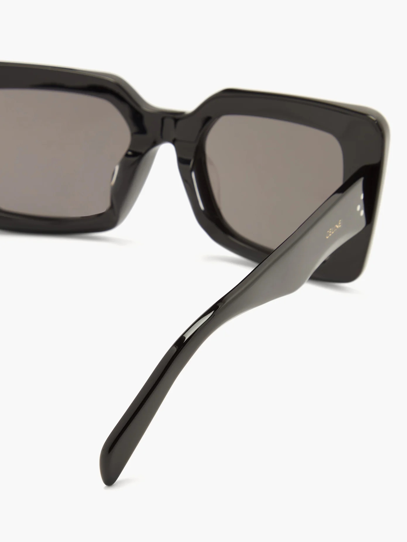 Rectangular acetate sunglasses - 4