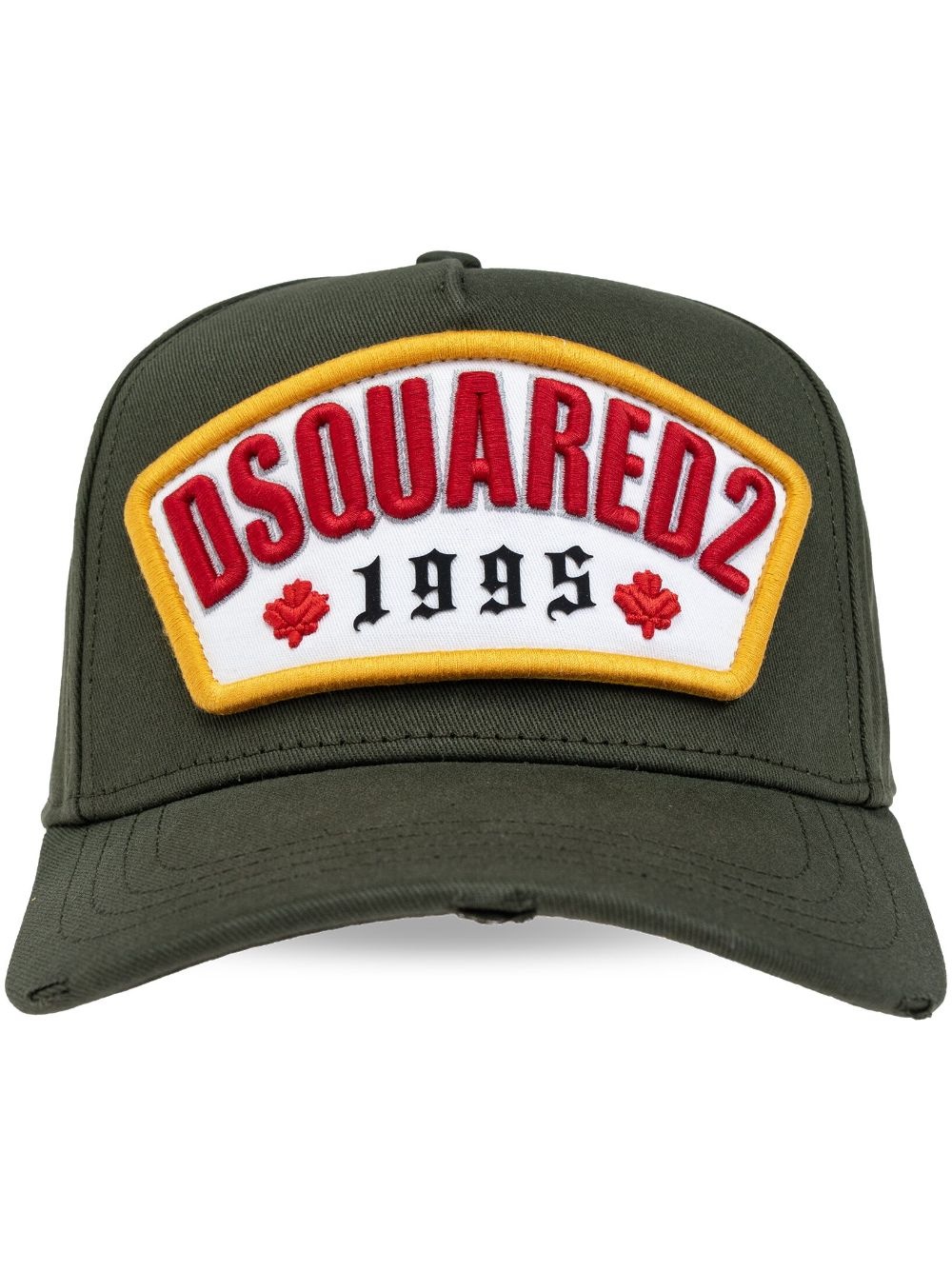 logo-appliquÃ© cotton baseball cap - 1