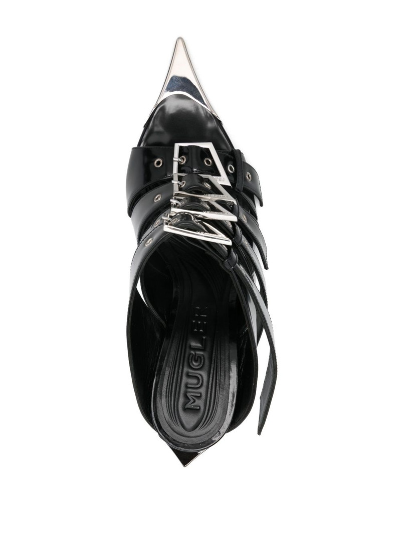 100mm buckle-detailed sandals 4