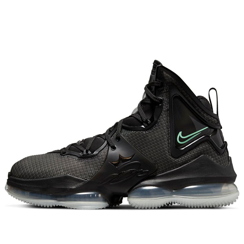 Nike LeBron 19 블랙 아쿠아 - 1