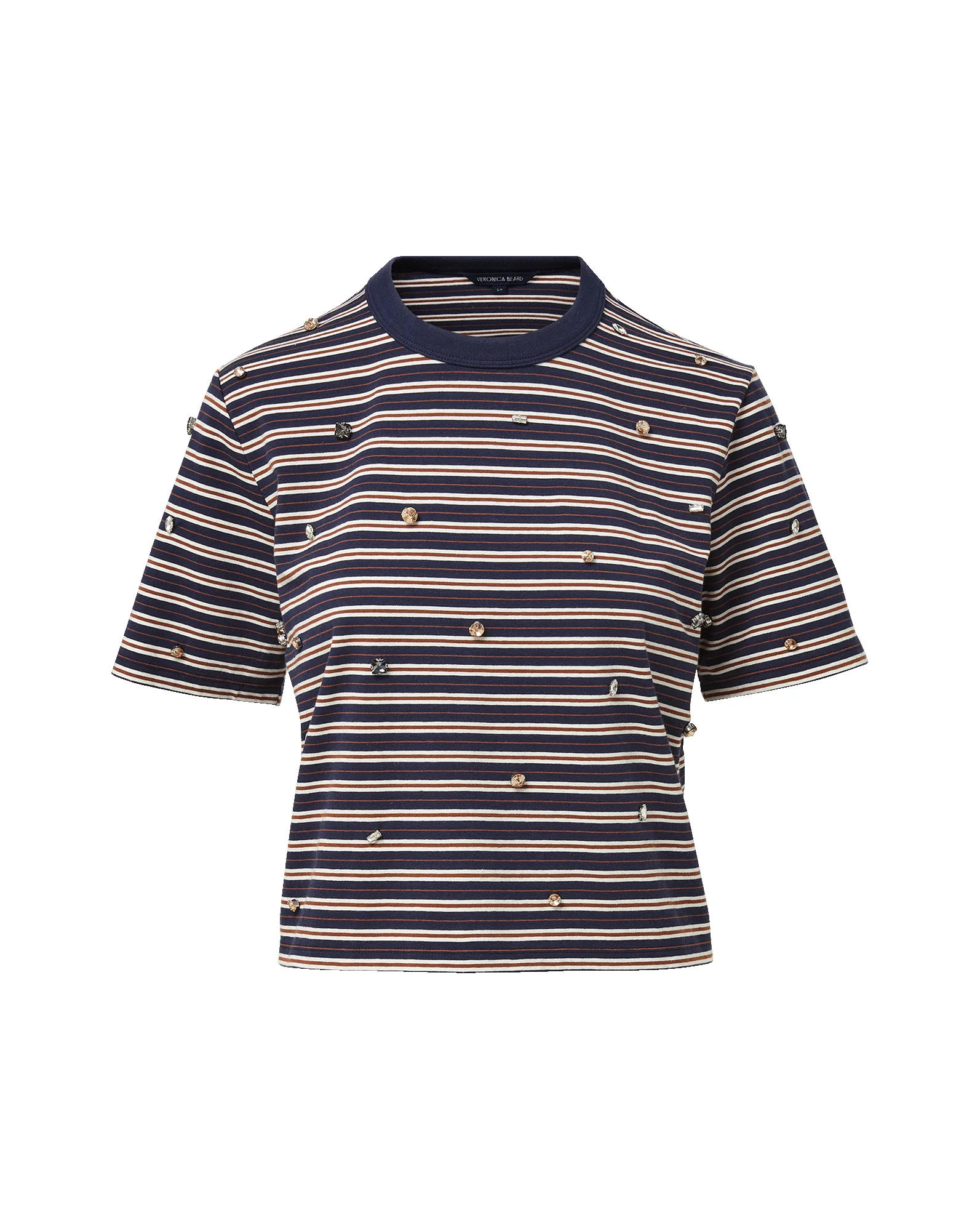 SEBASTIAN RHINESTONE T-SHIRT - 1