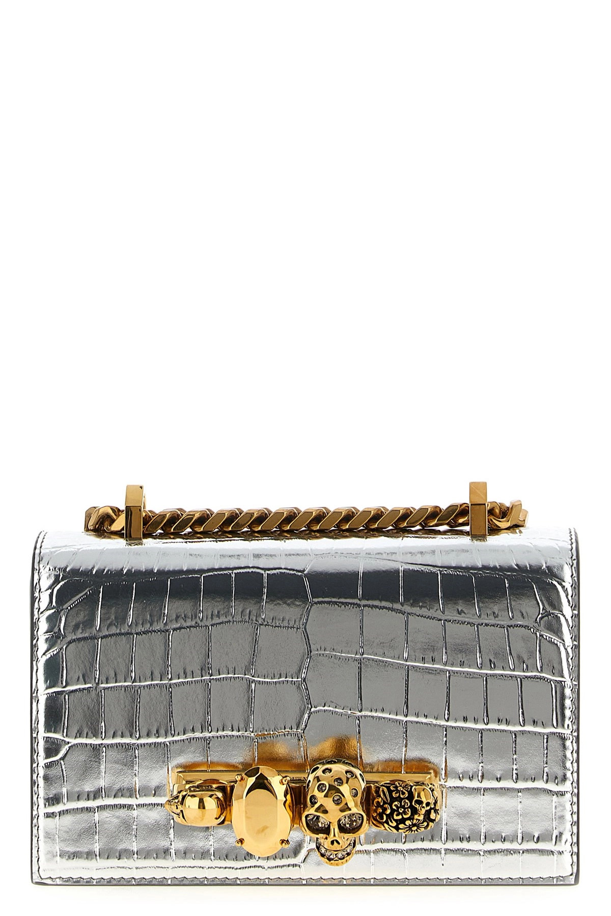 'Jewelled Satchel' mini crossbody bag - 1