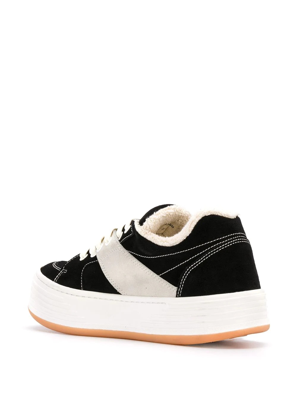 logo-print low-top sneakers - 7