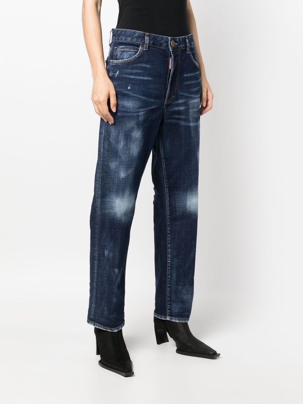 straight-leg jeans - 3