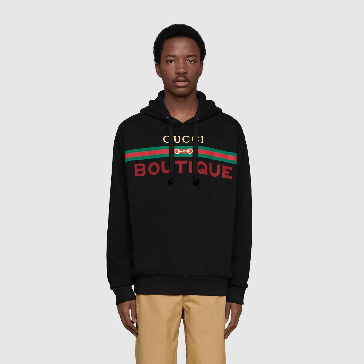 Gucci Boutique print sweatshirt - 4