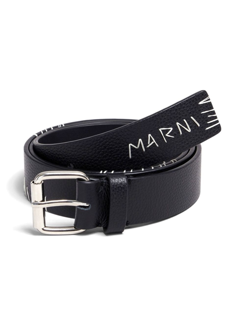 Marni Mending leather belt - 3