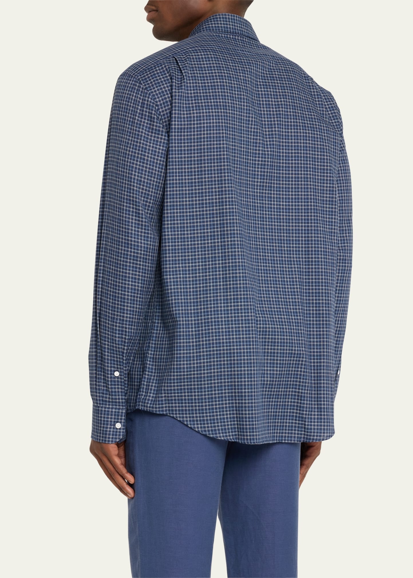 Men's Aston Double-Tattersal Flannel Shirt - 4
