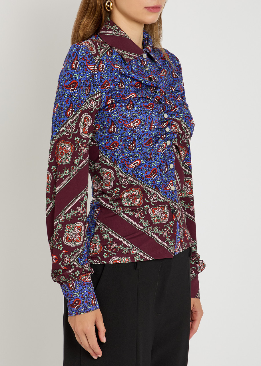 Rabanne Printed Stretch-jersey Shirt - 2