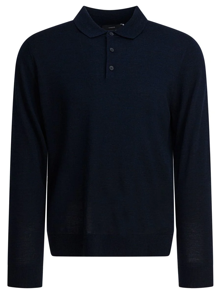 Vince Merino Wool Polo Shirt - 1