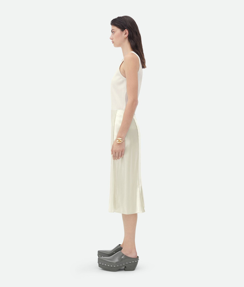 Bottega Veneta Fluid Satin Skirt outlook