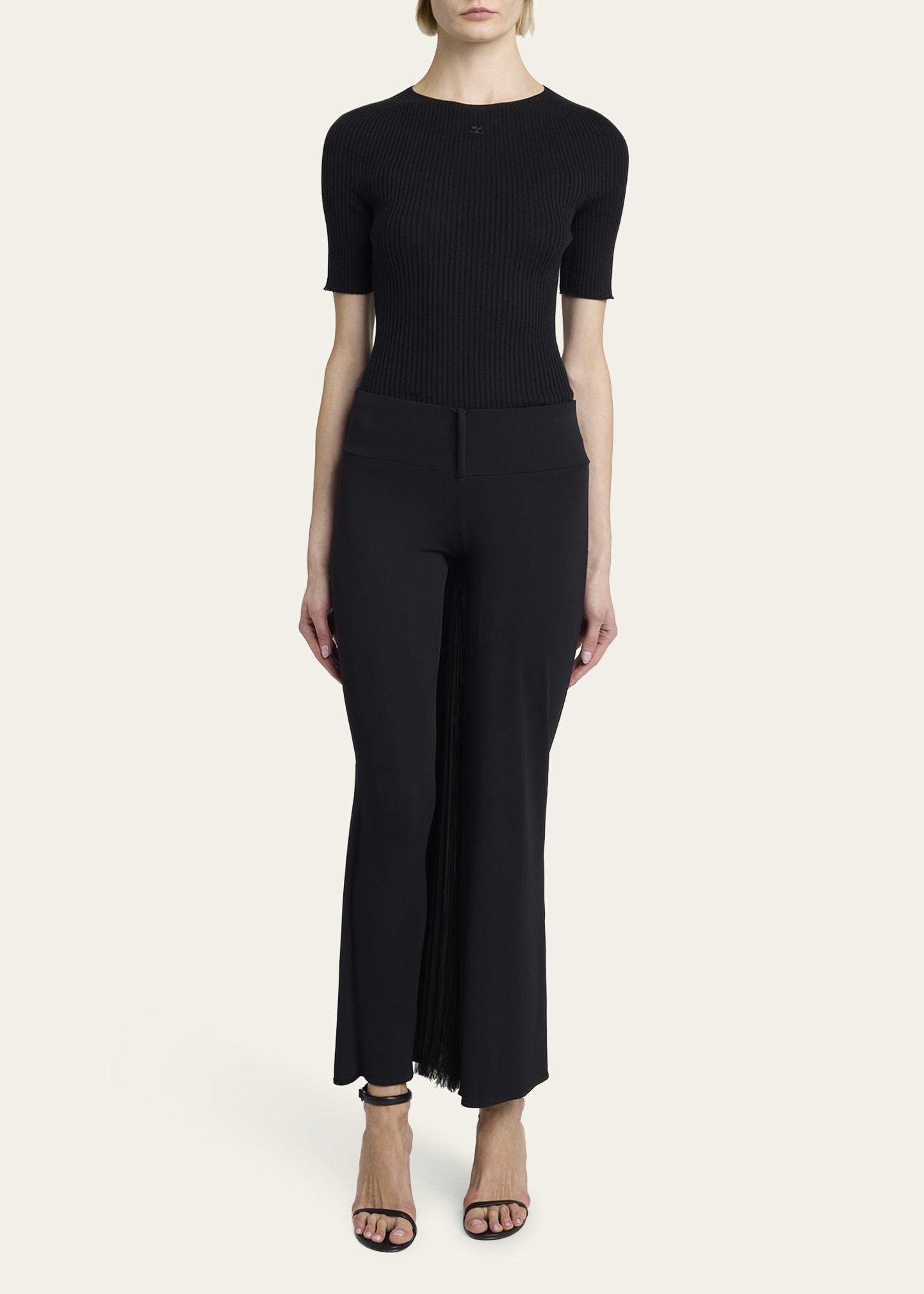 Infinity Pleats Jersey Pants - 2