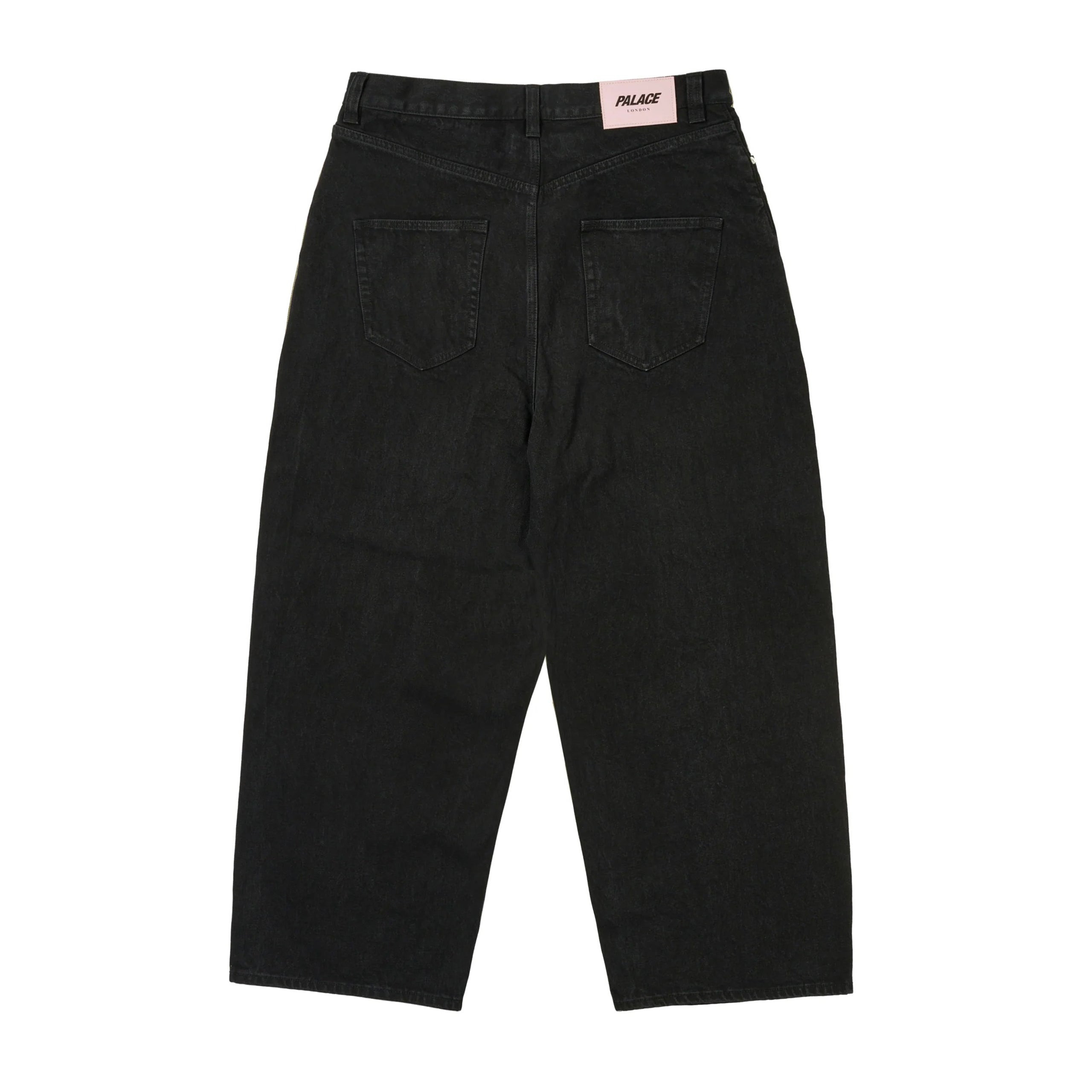 P100 SUPER BAGGY JEAN BLACK - 2
