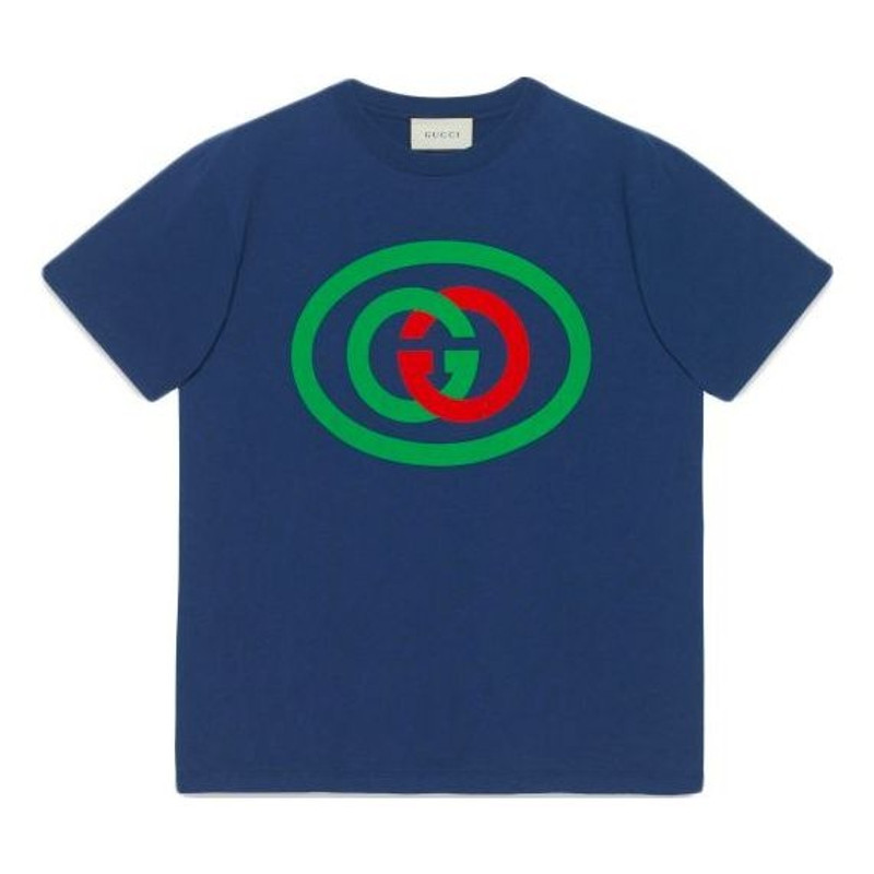 Gucci Interlocking GG Oversized For Men Navy 565806-XJBAU-4397 - 1