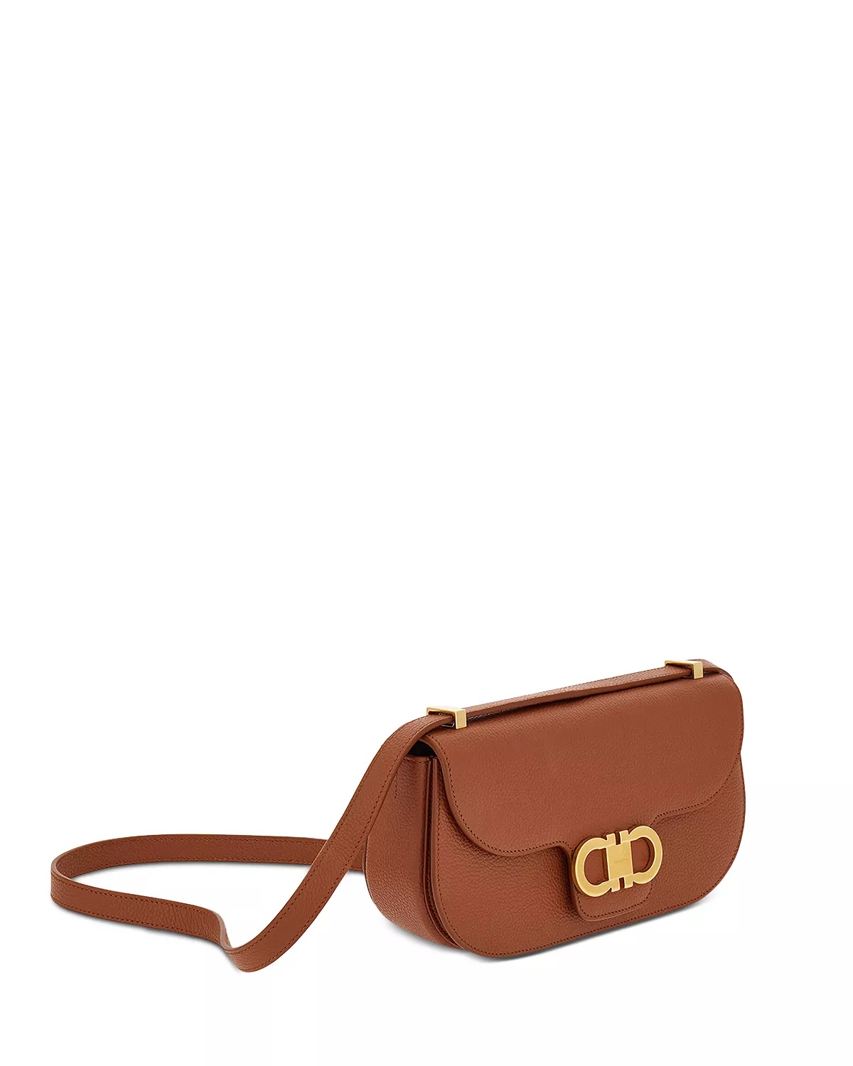 Double Gancini Crossbody Bag - 4