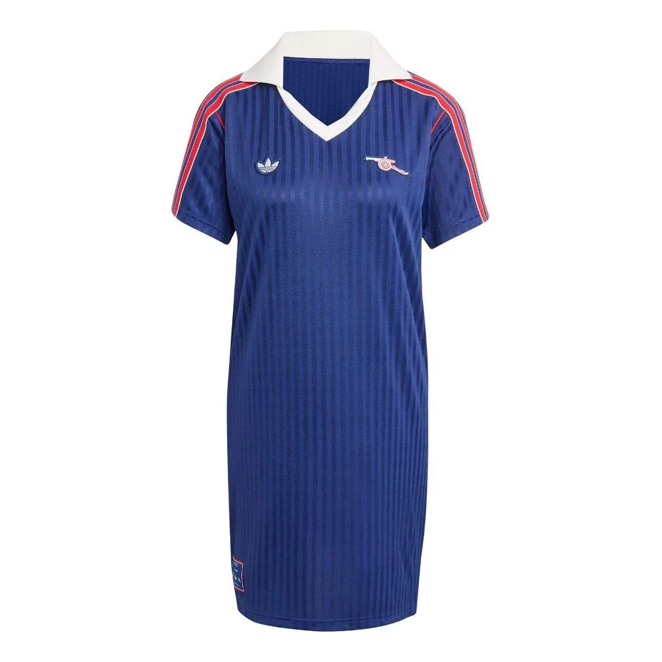 (WMNS) adidas Arsenal Terrace Icons Dress 'Navy Red' JF0565 - 1