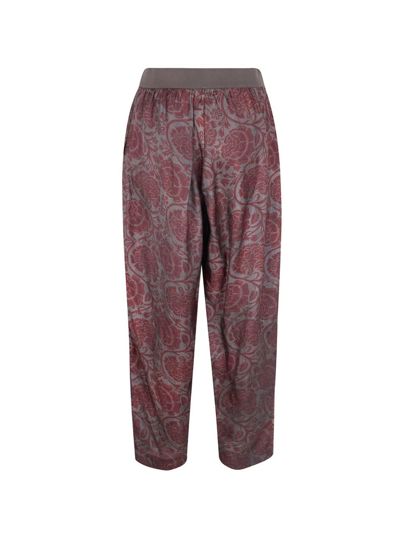 UMA WANG floral-print trousers outlook