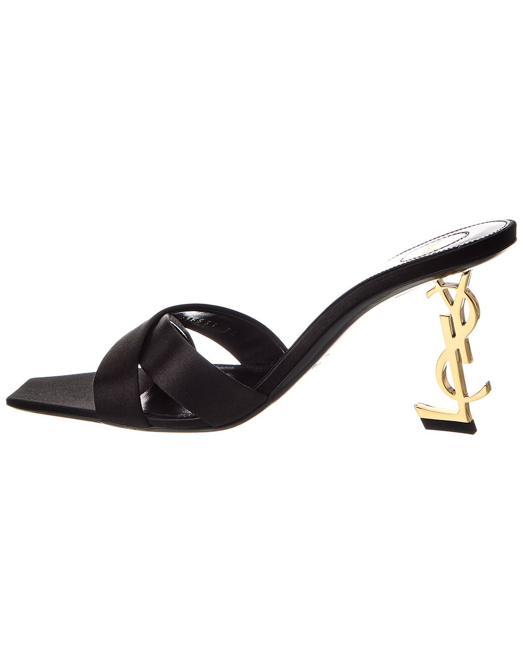 Saint Laurent Opyum 85 Satin Sandal - 2