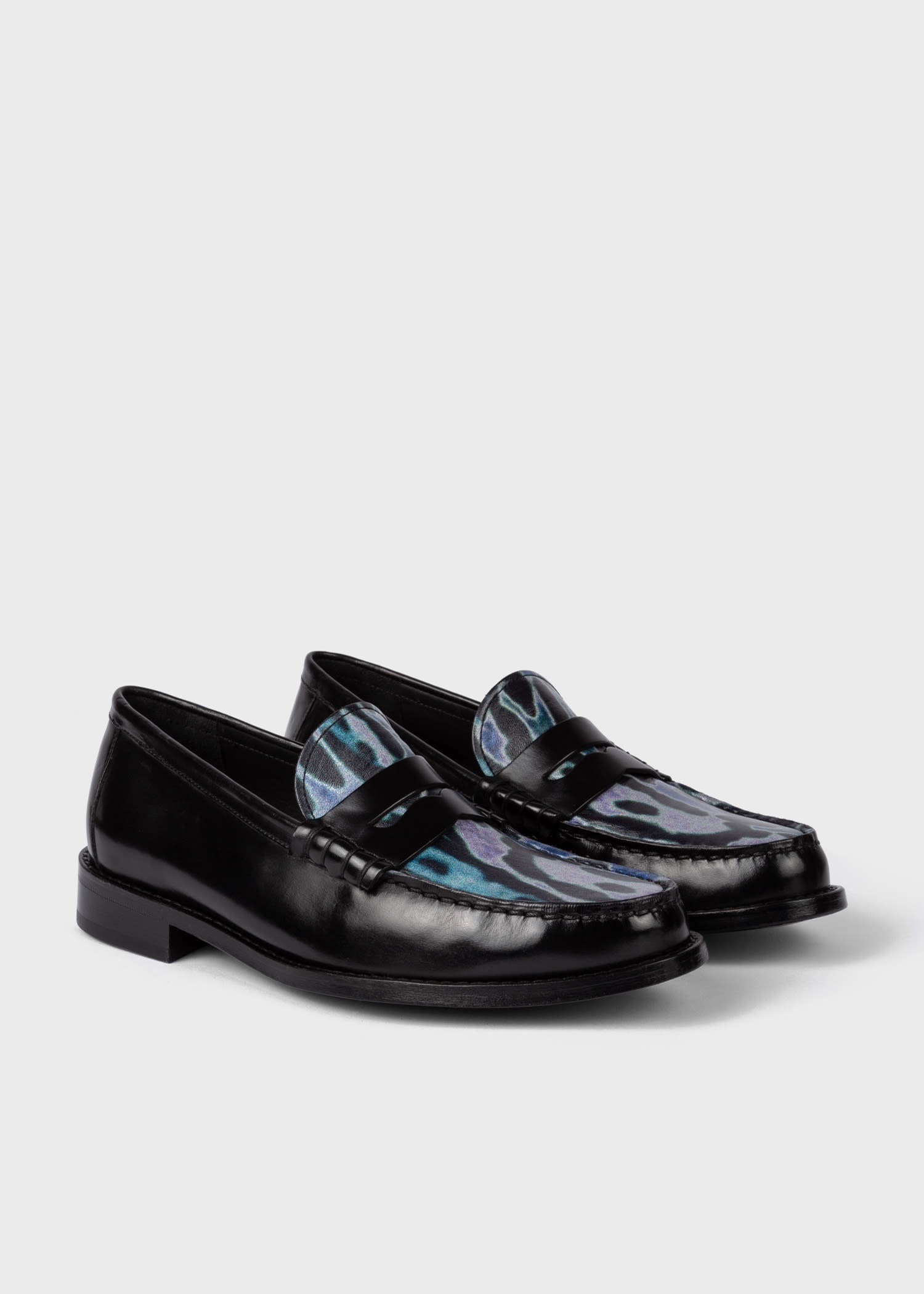 'Cassini' Loafers With Leopard Vamp - 2