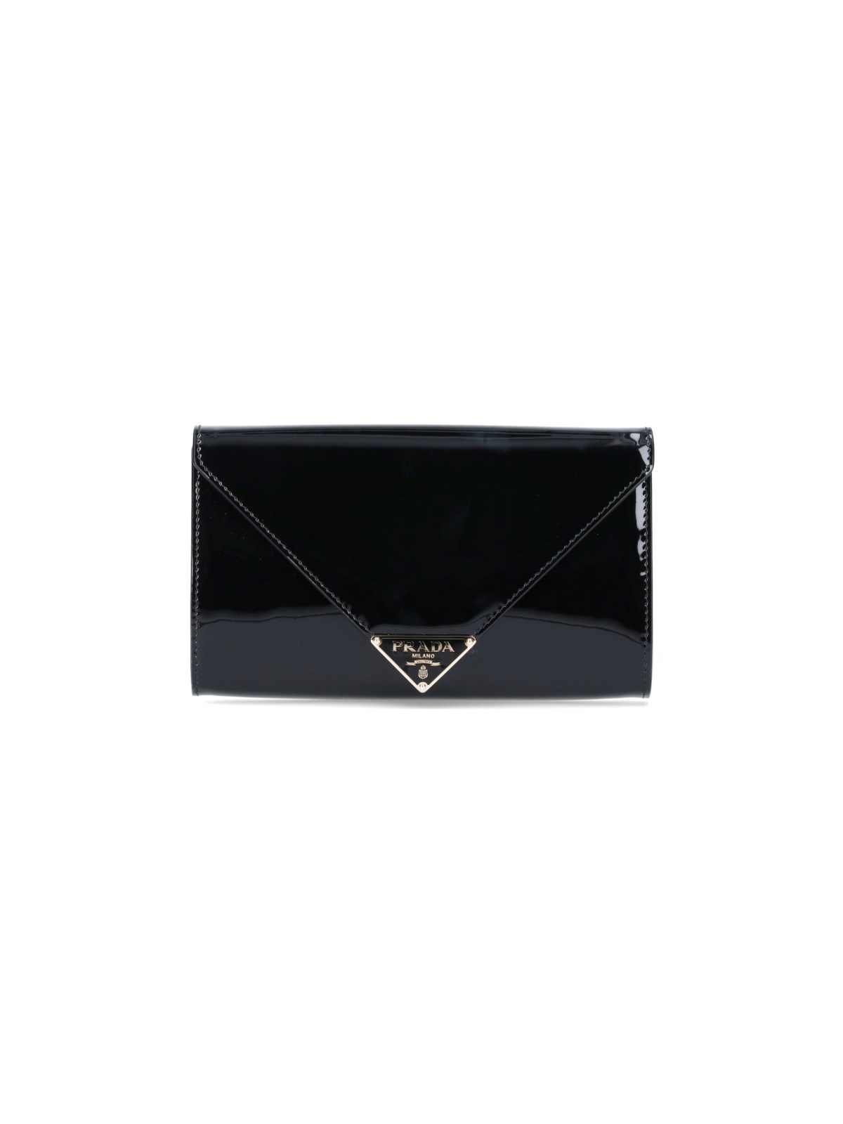 Prada PATENT LEATHER MINI BAG | sugar | REVERSIBLE