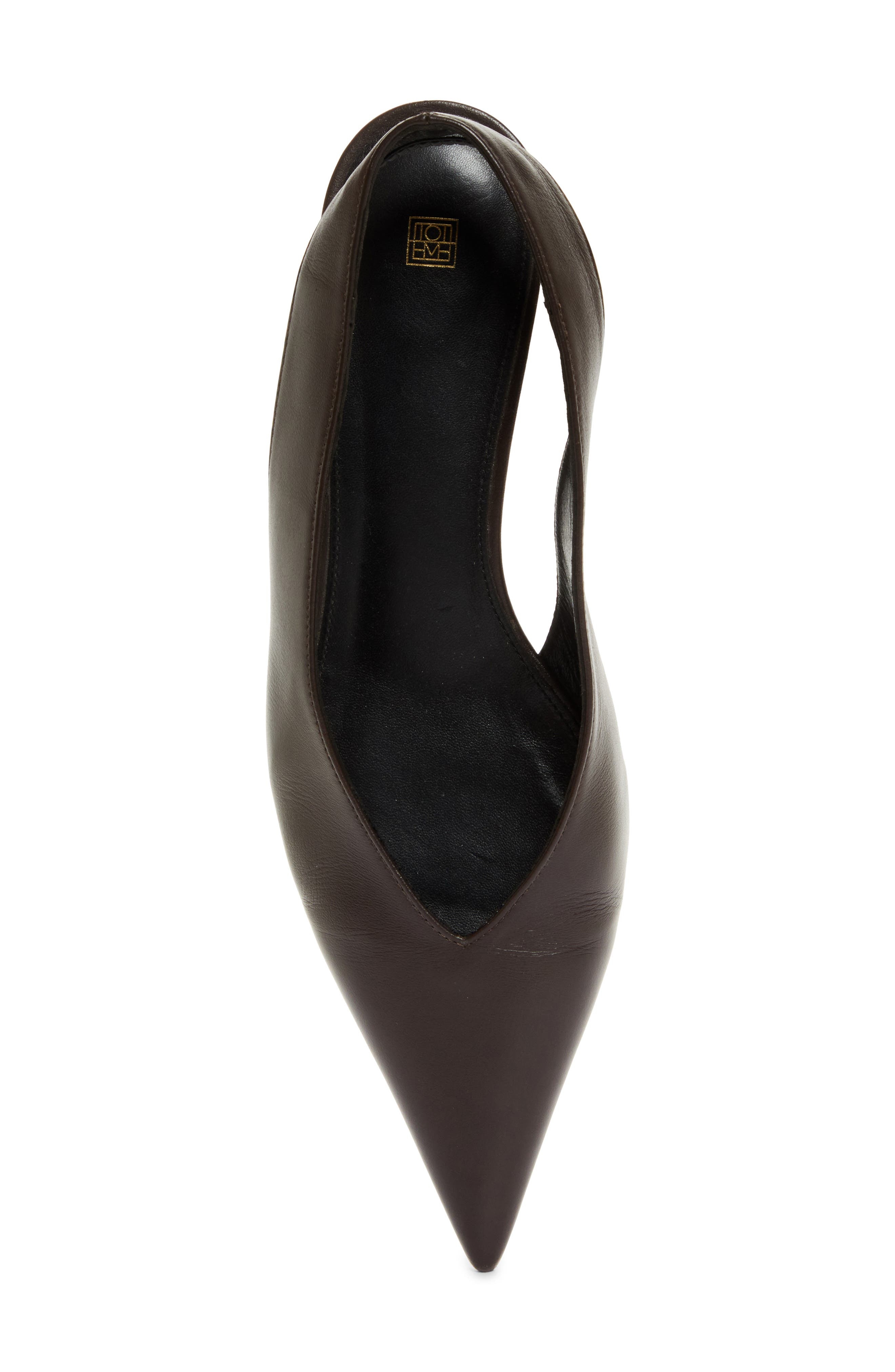 TOTEME The Wedge Heel Slingback Pump in Bark at Nordstrom - 5