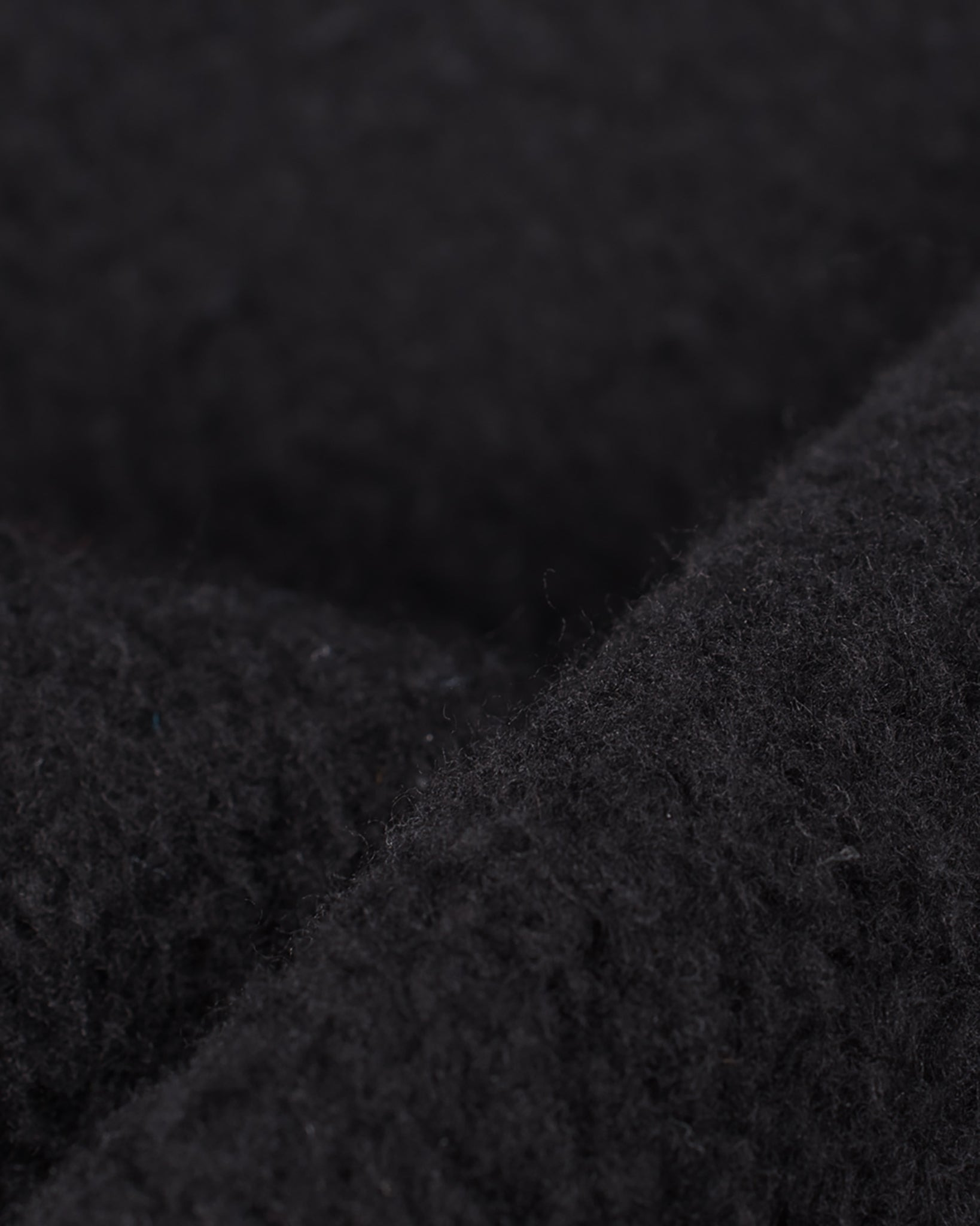 IHSW-11-BLK 14oz Ultra Heavyweight Loopwheel Cotton Zip Up Sweater - Black - 9