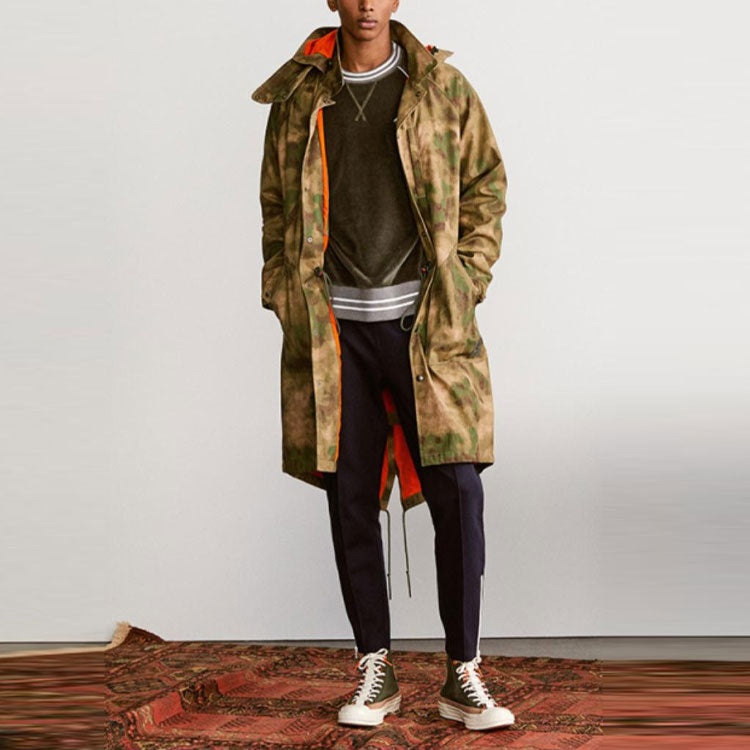 Converse x Todd Snyder Trench Coat 'Camo' 10023351-360 - 3