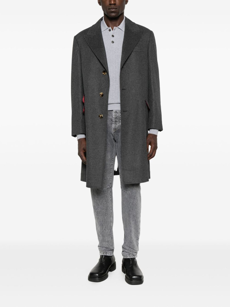 Brunello Cucinelli knee-patch denim jeans outlook