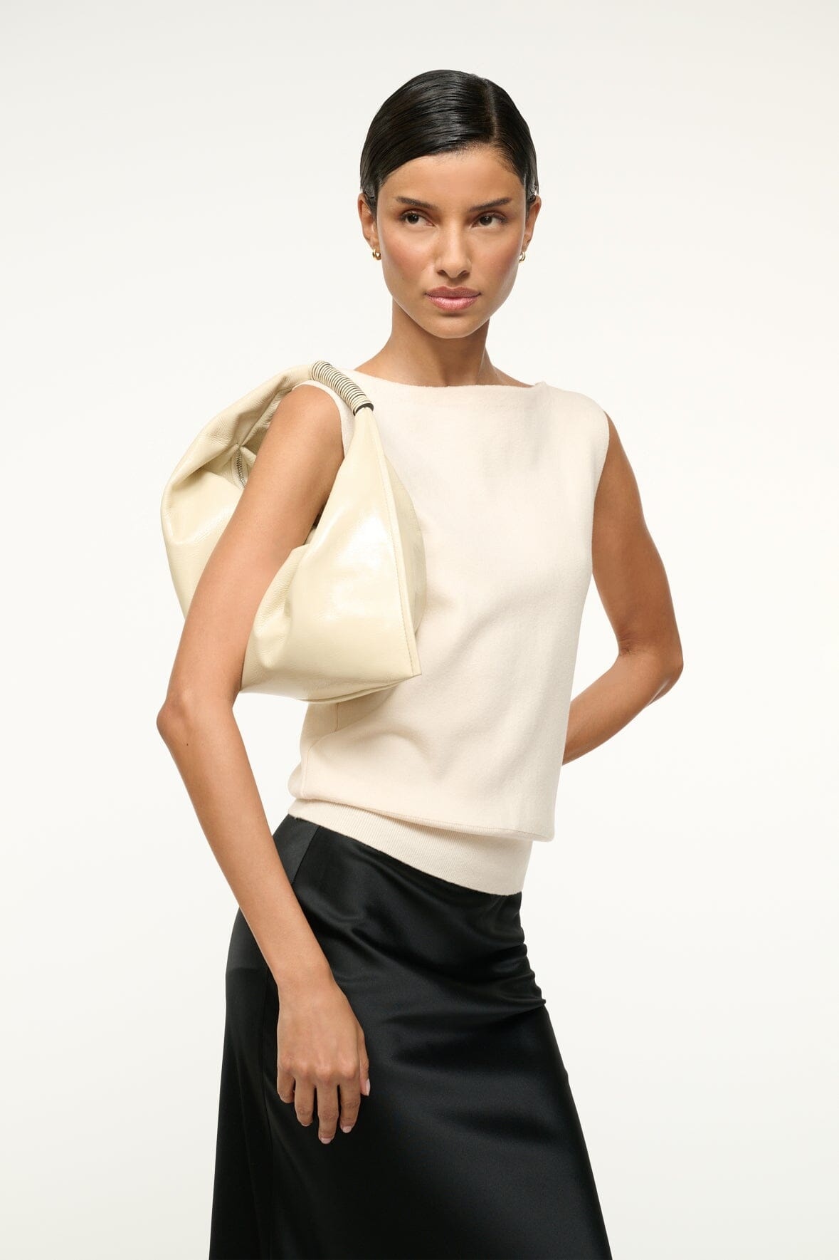 STAUD MINI RONNIE BAG CREAM - 4