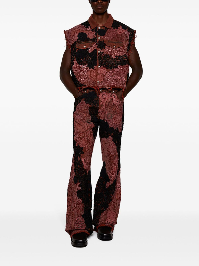 EARTHLING VIP Poetic Lust wide-leg jeans outlook