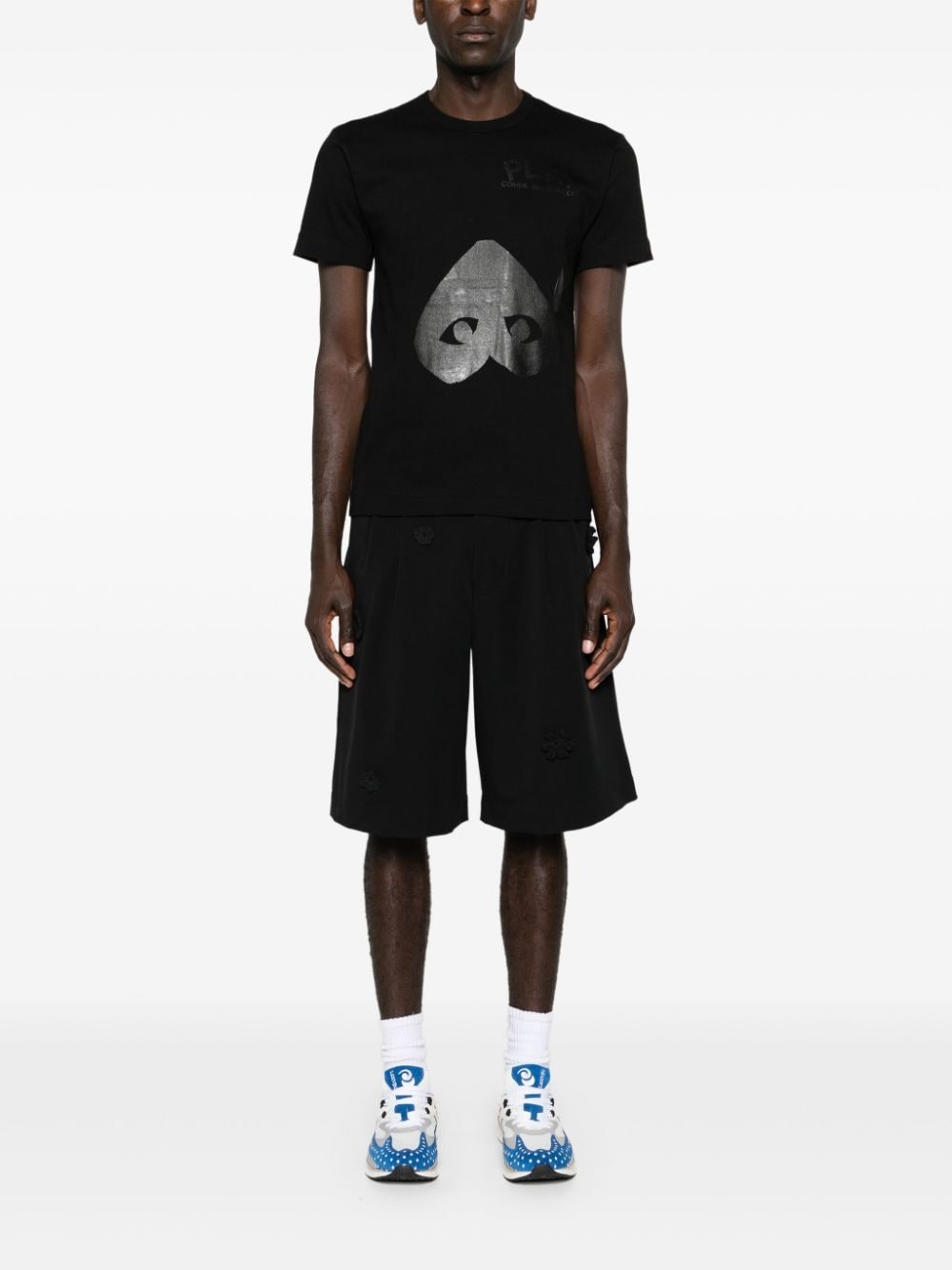 logo-print cotton T-shirt - 2