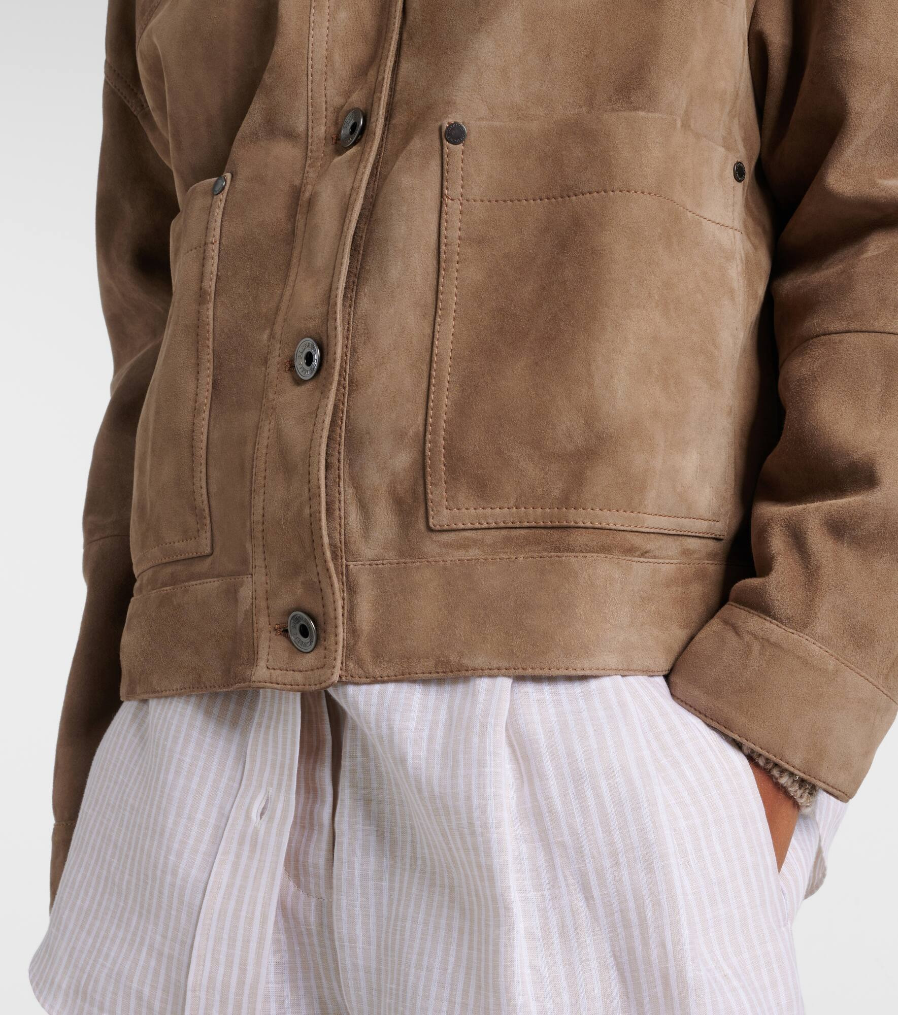 Suede field jacket - 5