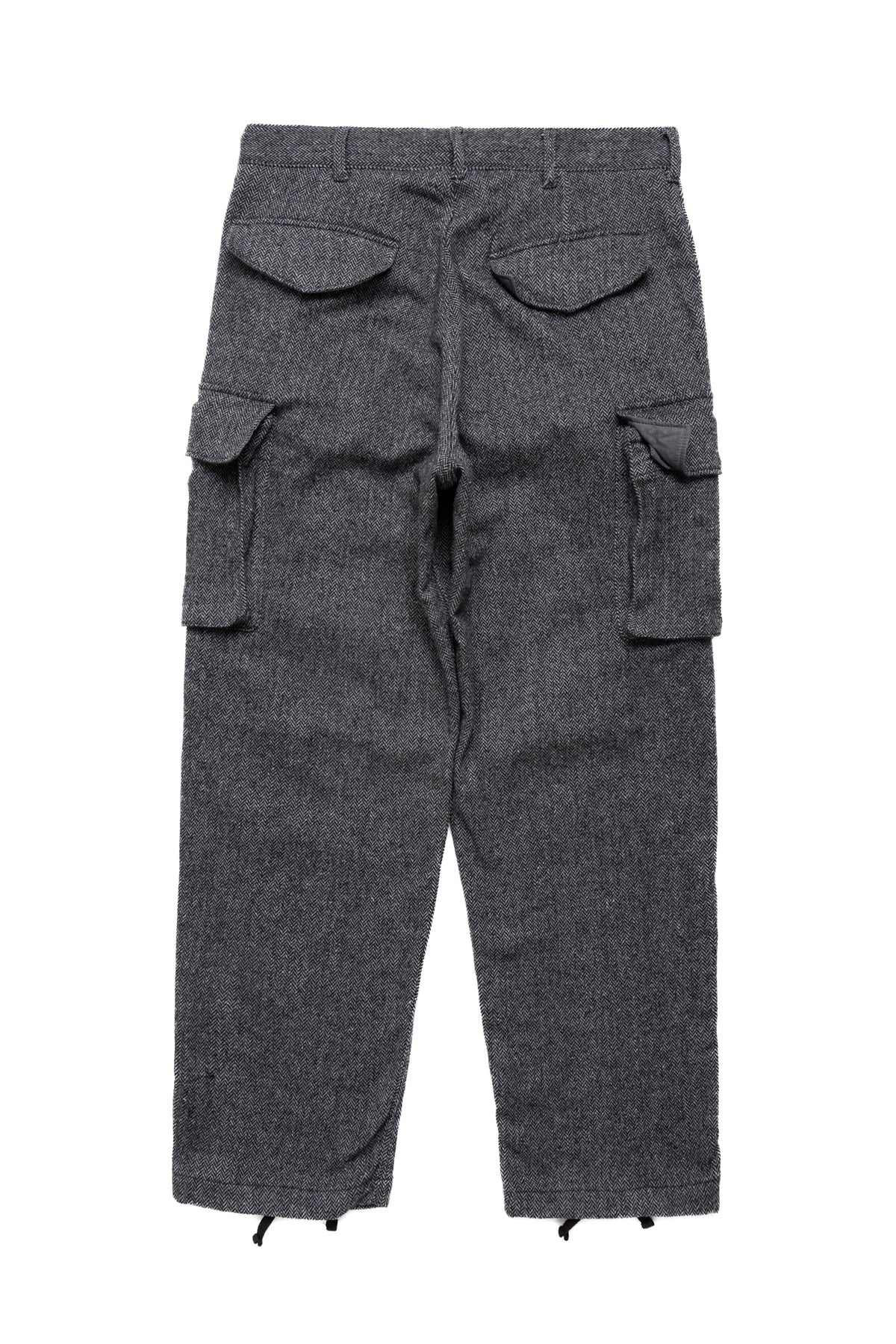 FA Pant Poly Wool Herringbone - Grey - 3