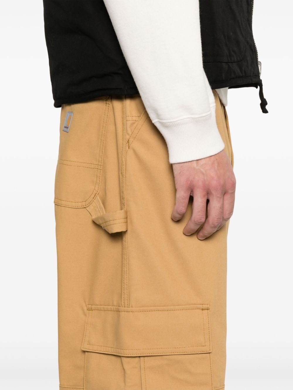 straight-leg cargo trousers - 5
