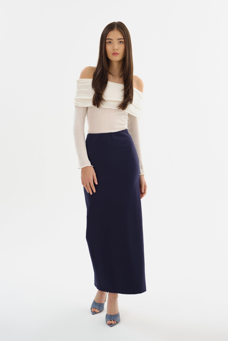 HELLANDA | Knit Maxi Skirt 1